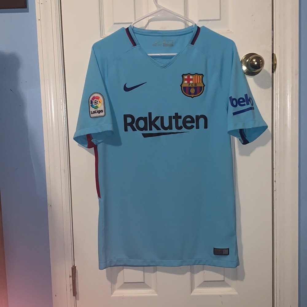2017-18 Fc Barcelona Away Jersey - Gem